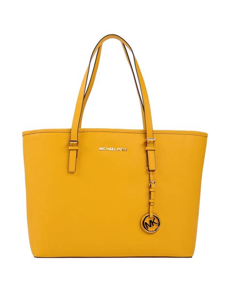 michael kors os yellow tote|michael kors tote bags clearance.